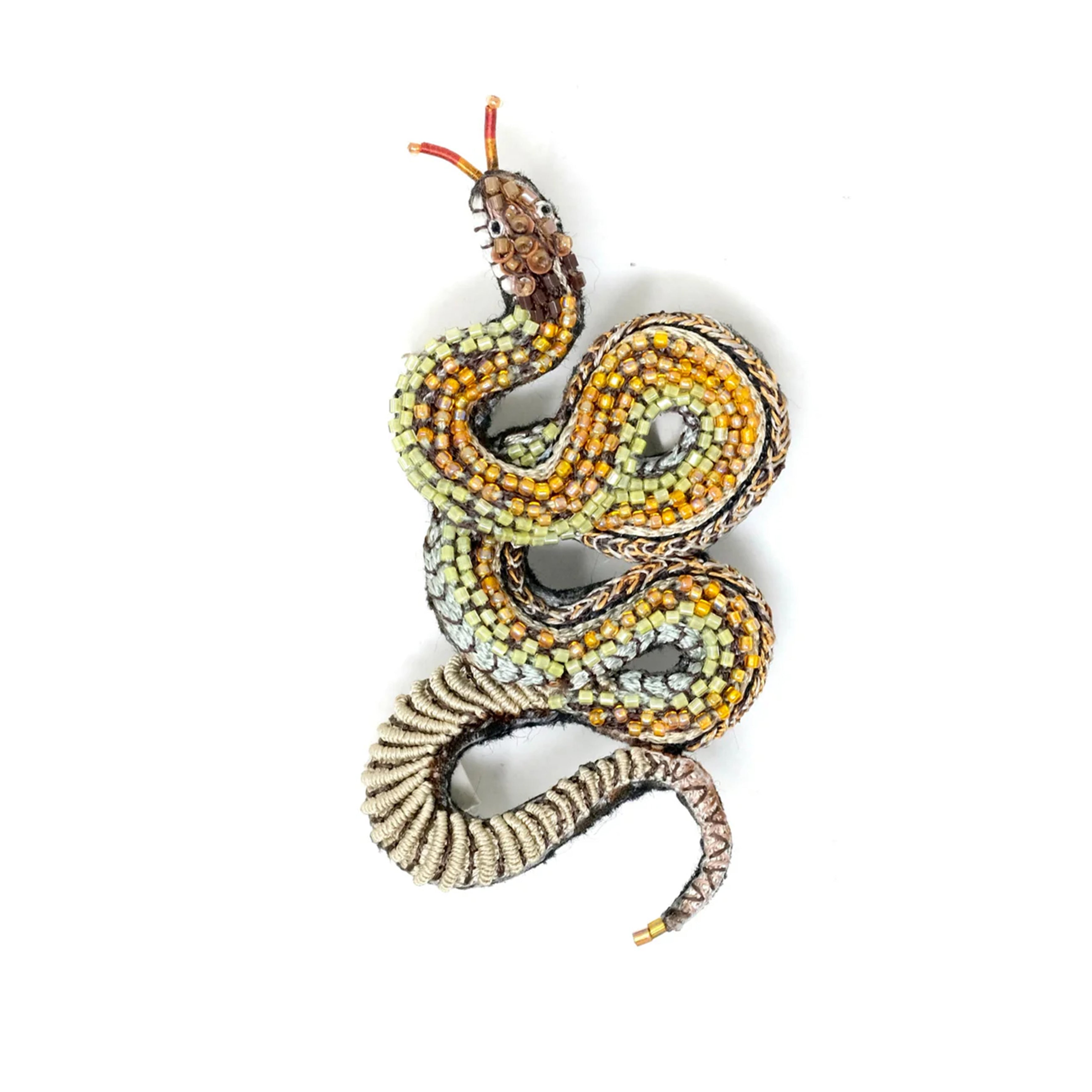 Viper Snake Brooch