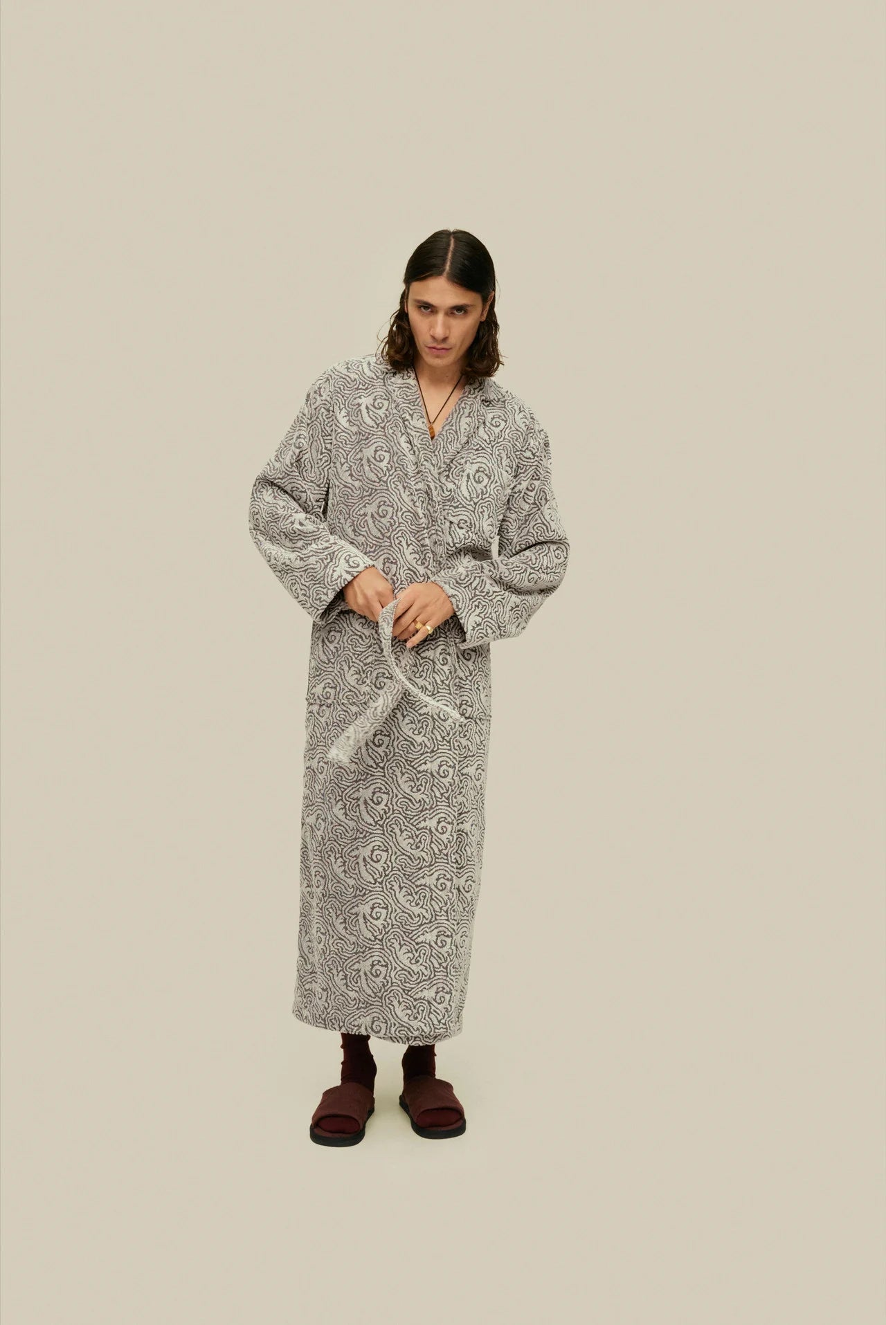 Squiggle Long Robe