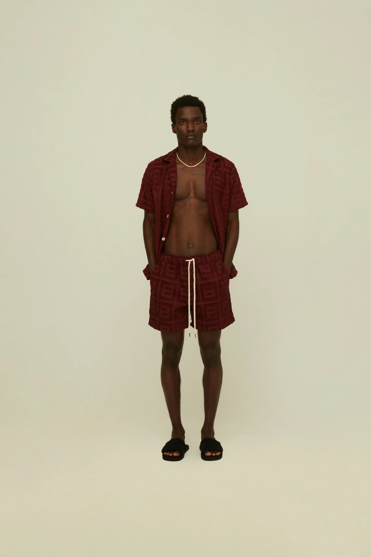 Burgundy Terrace Terry Short