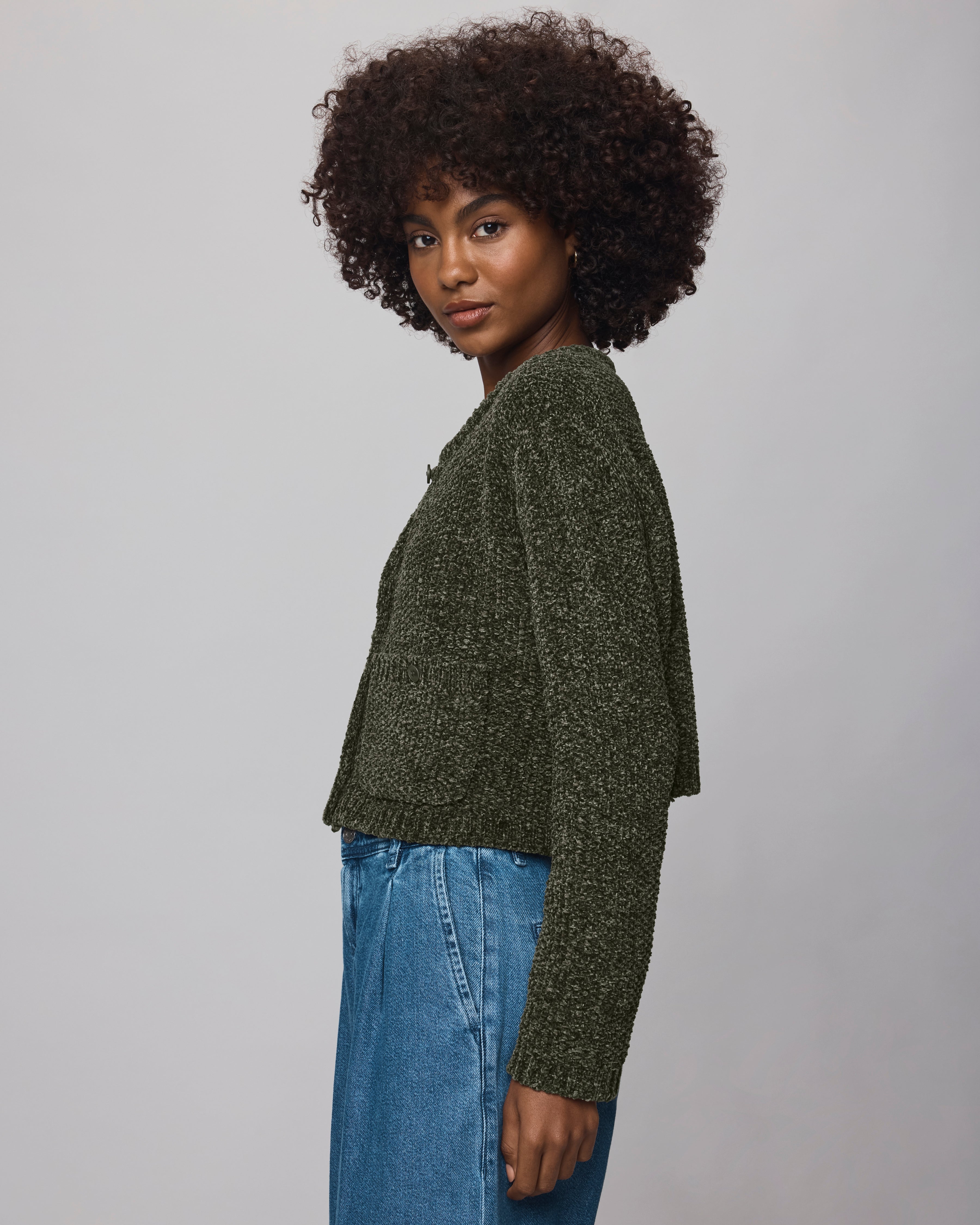 Andrea Crop Cardigan