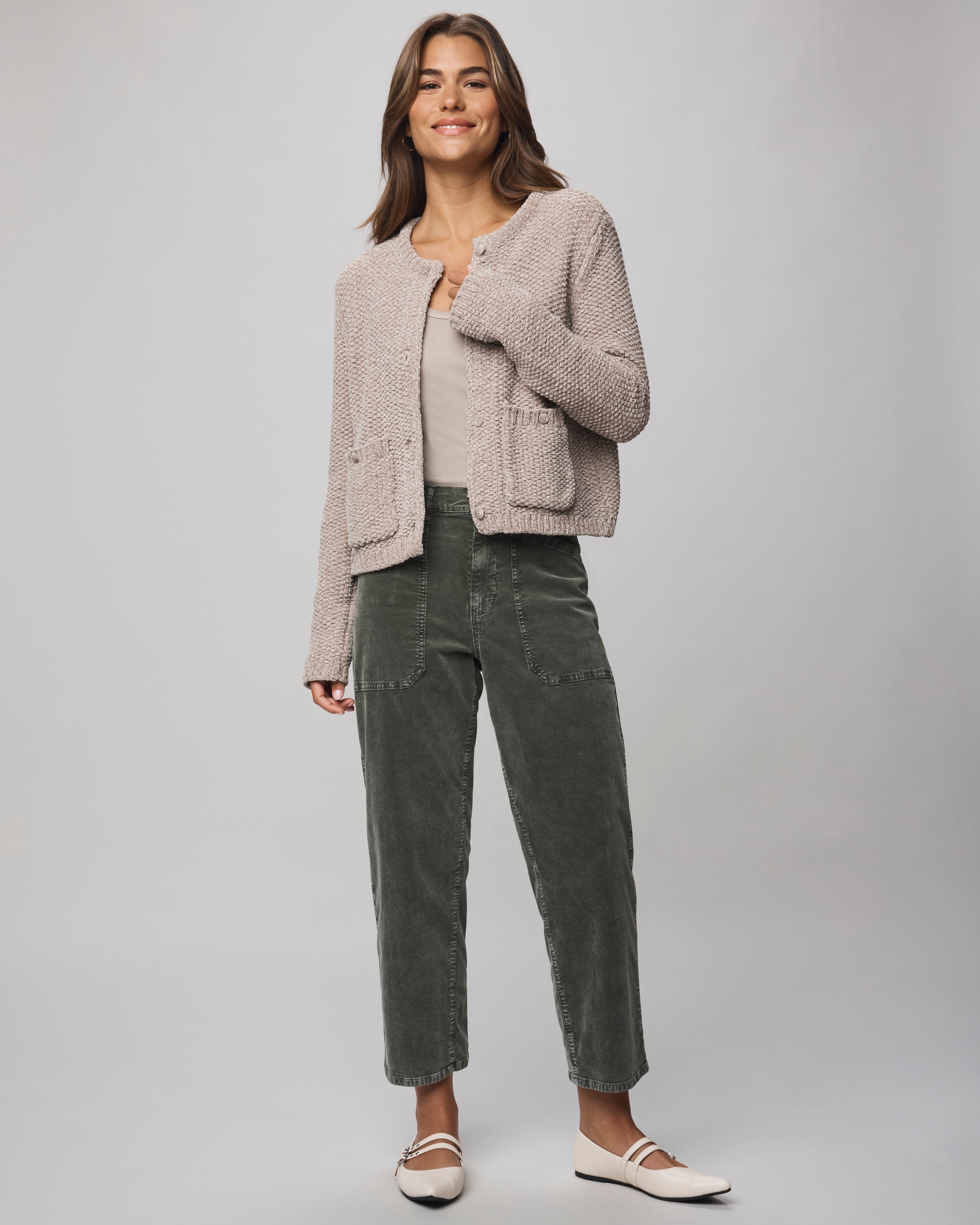 Andrea Crop Cardigan