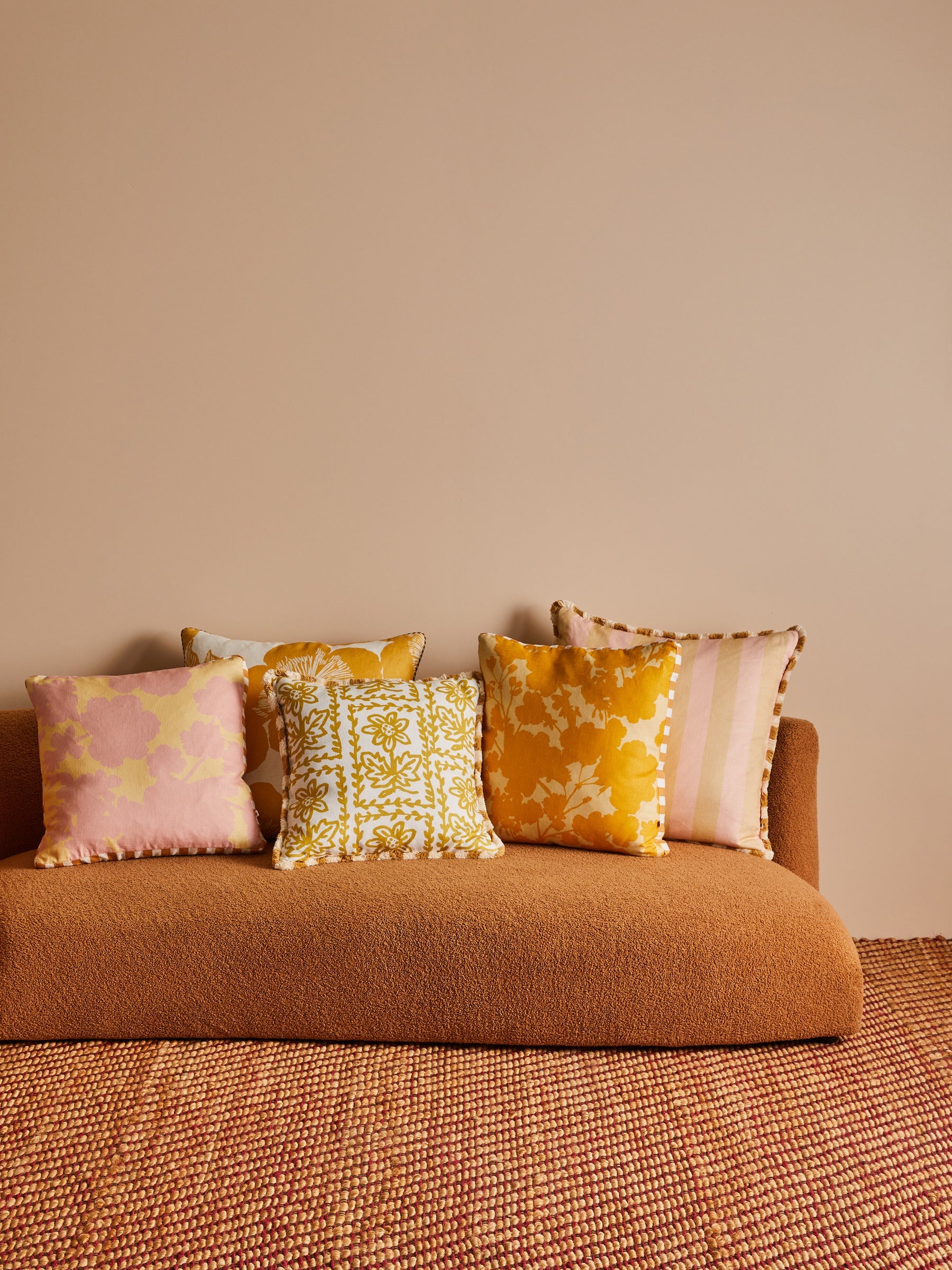 Daisy Yellow Cushion