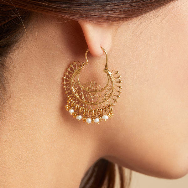 Yucatan Hoop Earrings | Perle