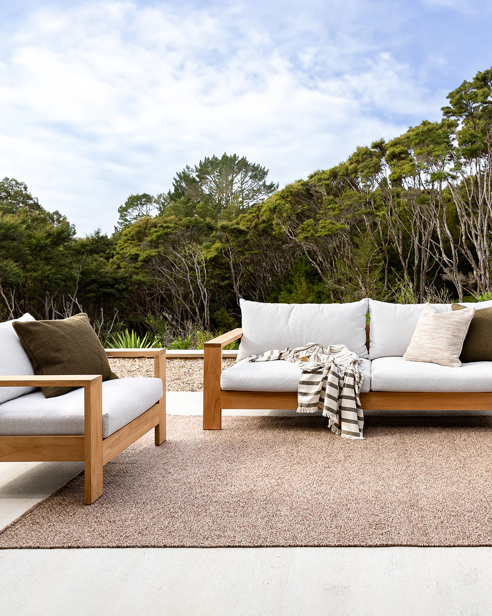 Burleigh Floor Rug | Teak