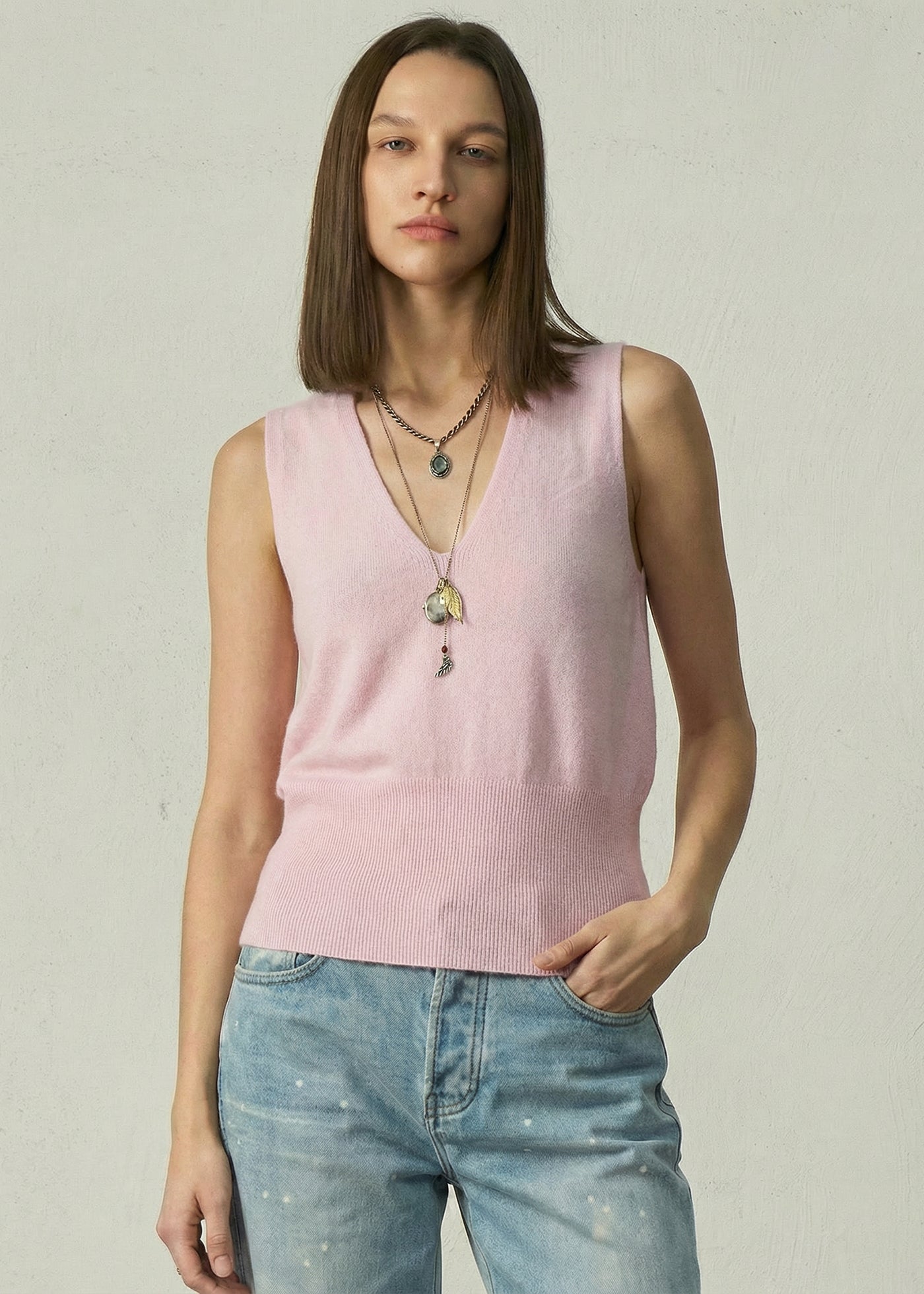 Cashmere Classic Tank