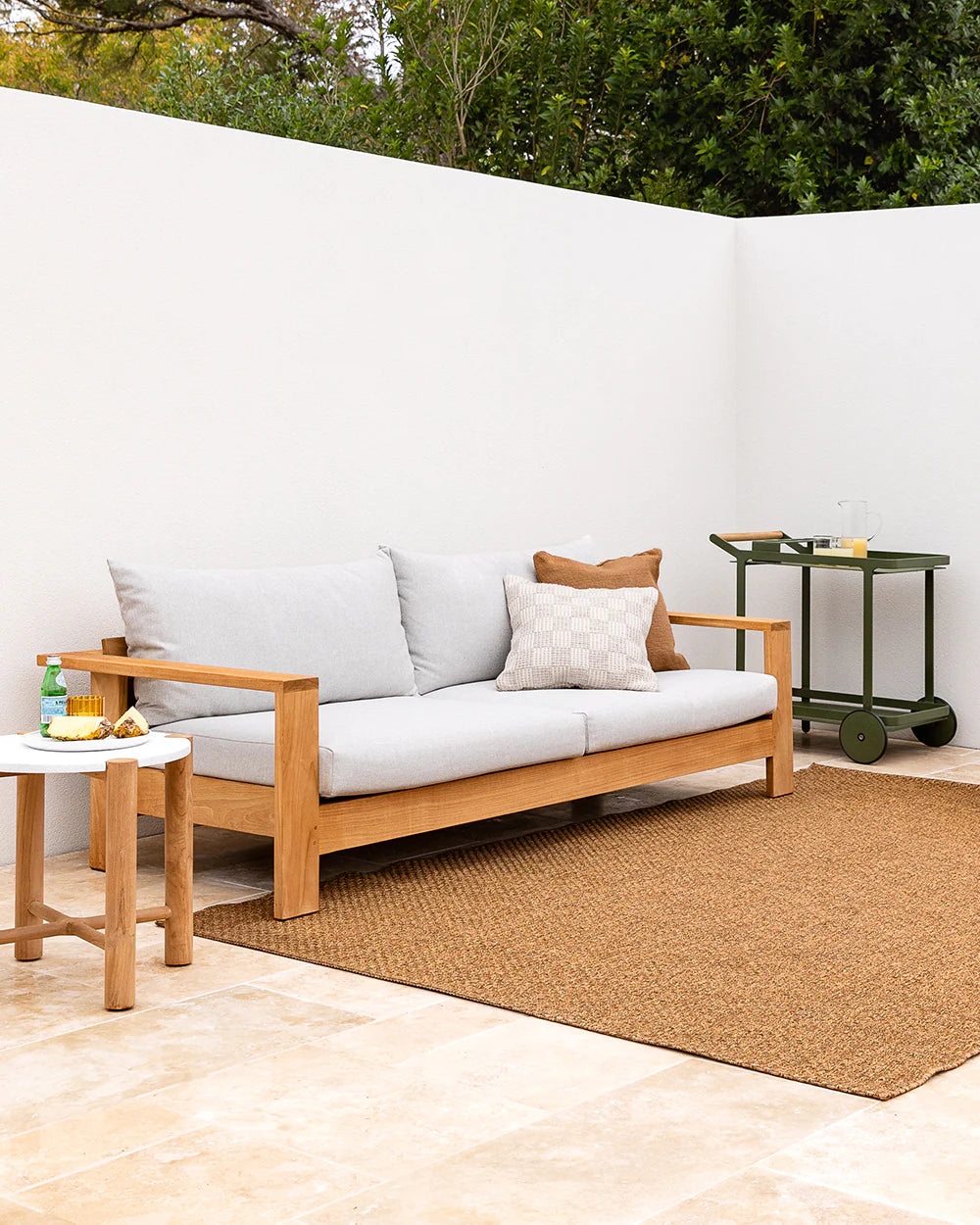 Clipper Outdoor Cushion | Cumin