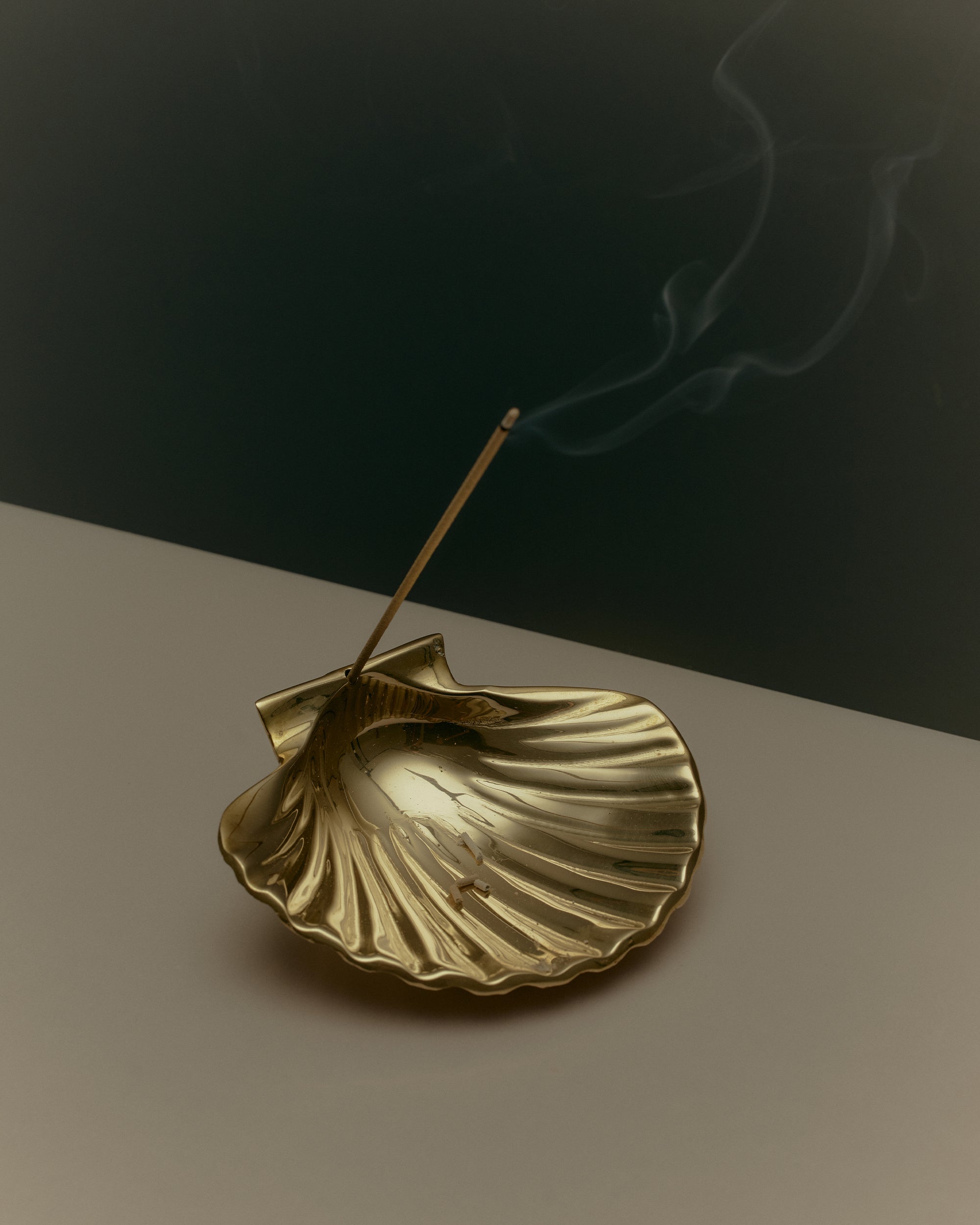 Scallop Incense Holder