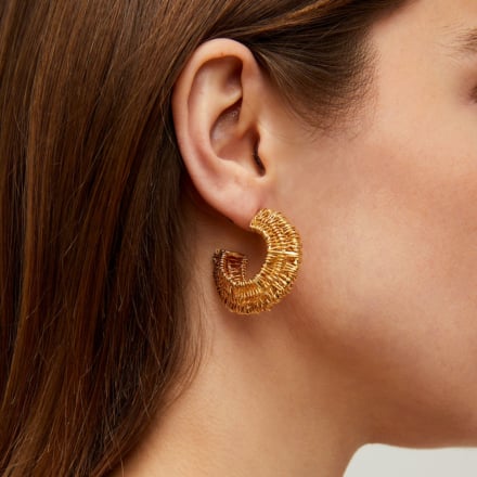 Crocus Hoop Earrings | Small