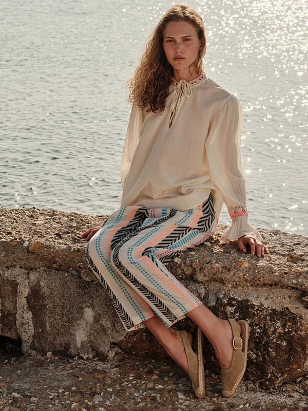 Jacquard Pants