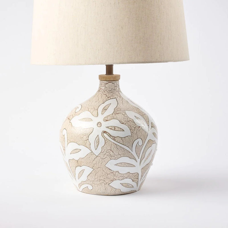 Floral Lamp | Natural