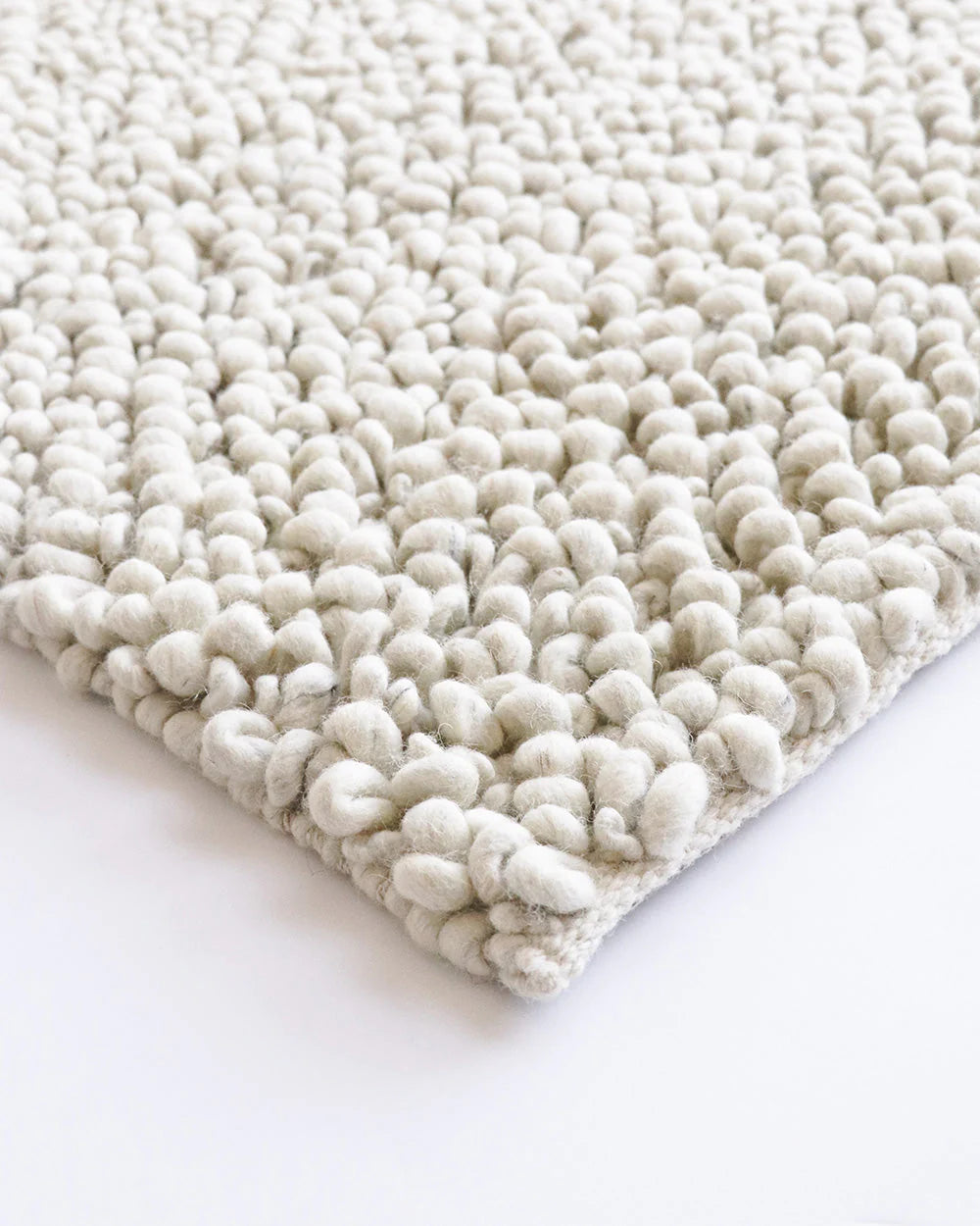 Mackenzie Floor Rug | White Straw