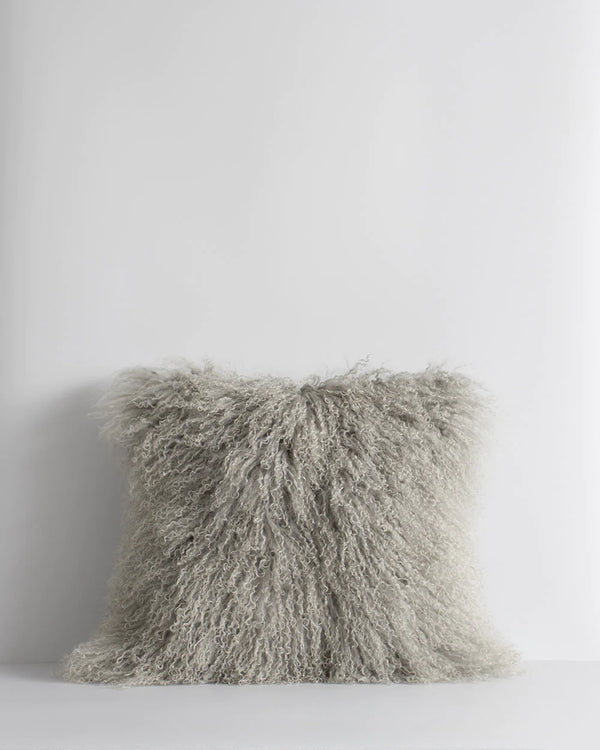 Meru Cushion | Silver Grey