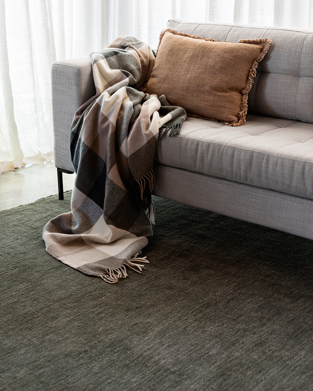 Sandringham Floor Rug | Forest