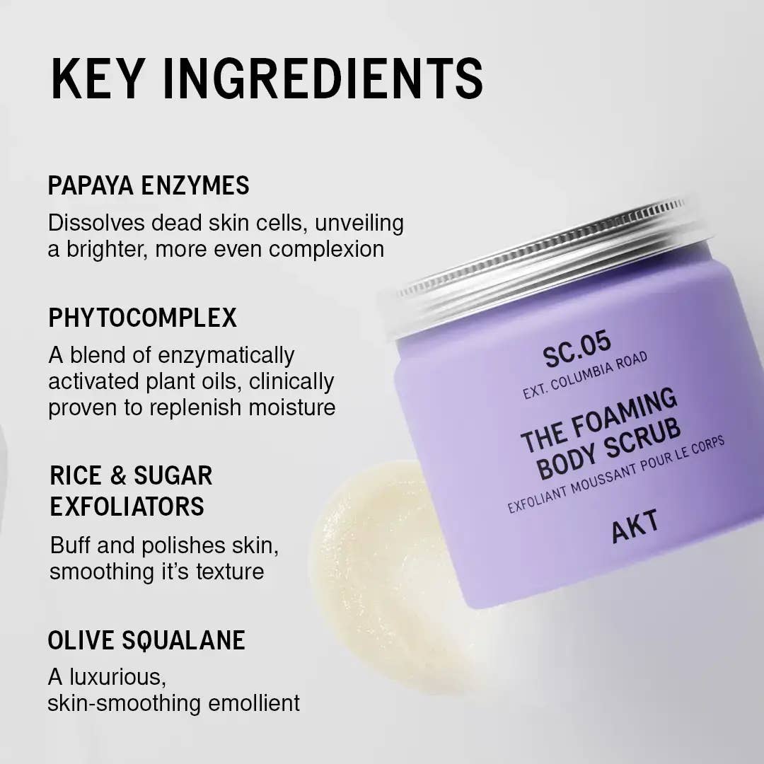 The Foaming Body Scrub | Columbia Road