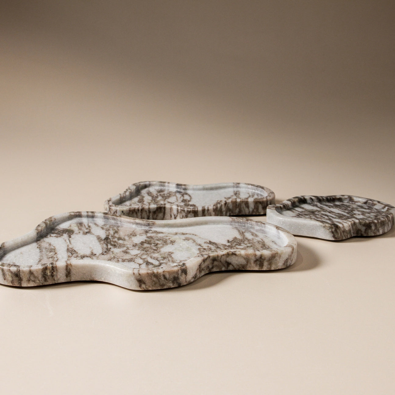 Whisper Marble Tray