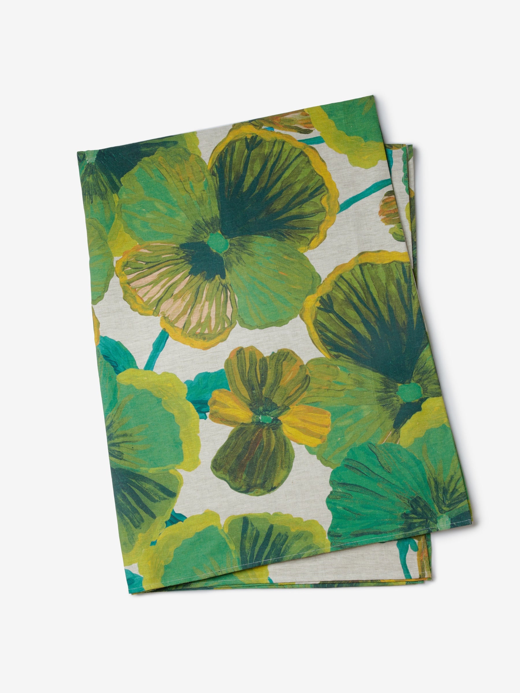 Wild Pansy Tablecloth | Verde