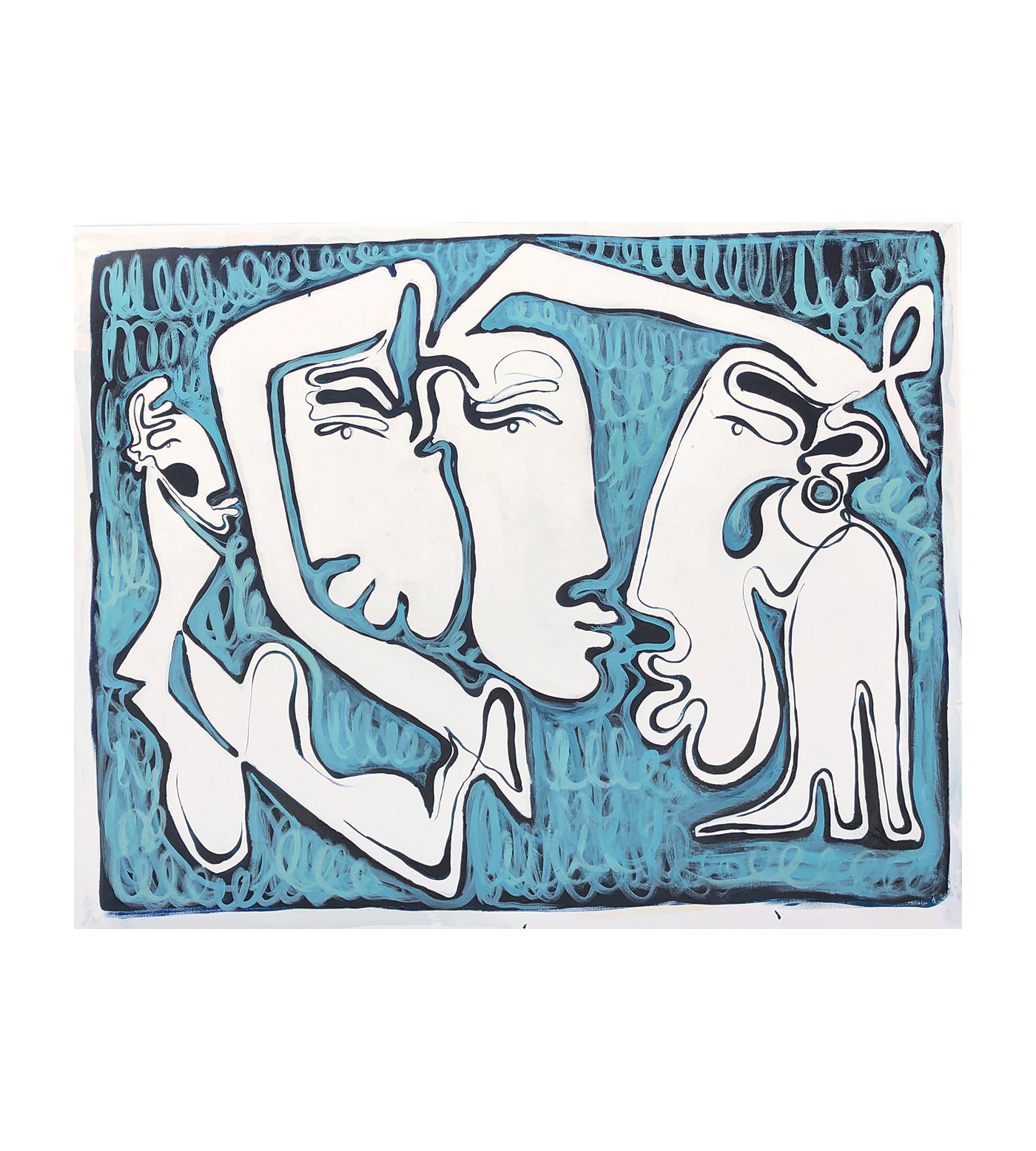 Spirals Of A Blue Gum