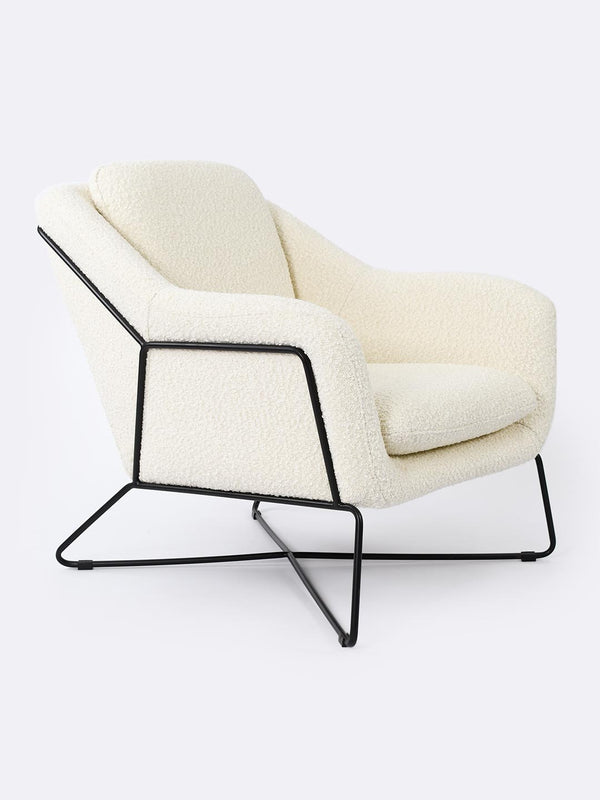 Masey Occasional Chair | Ivory