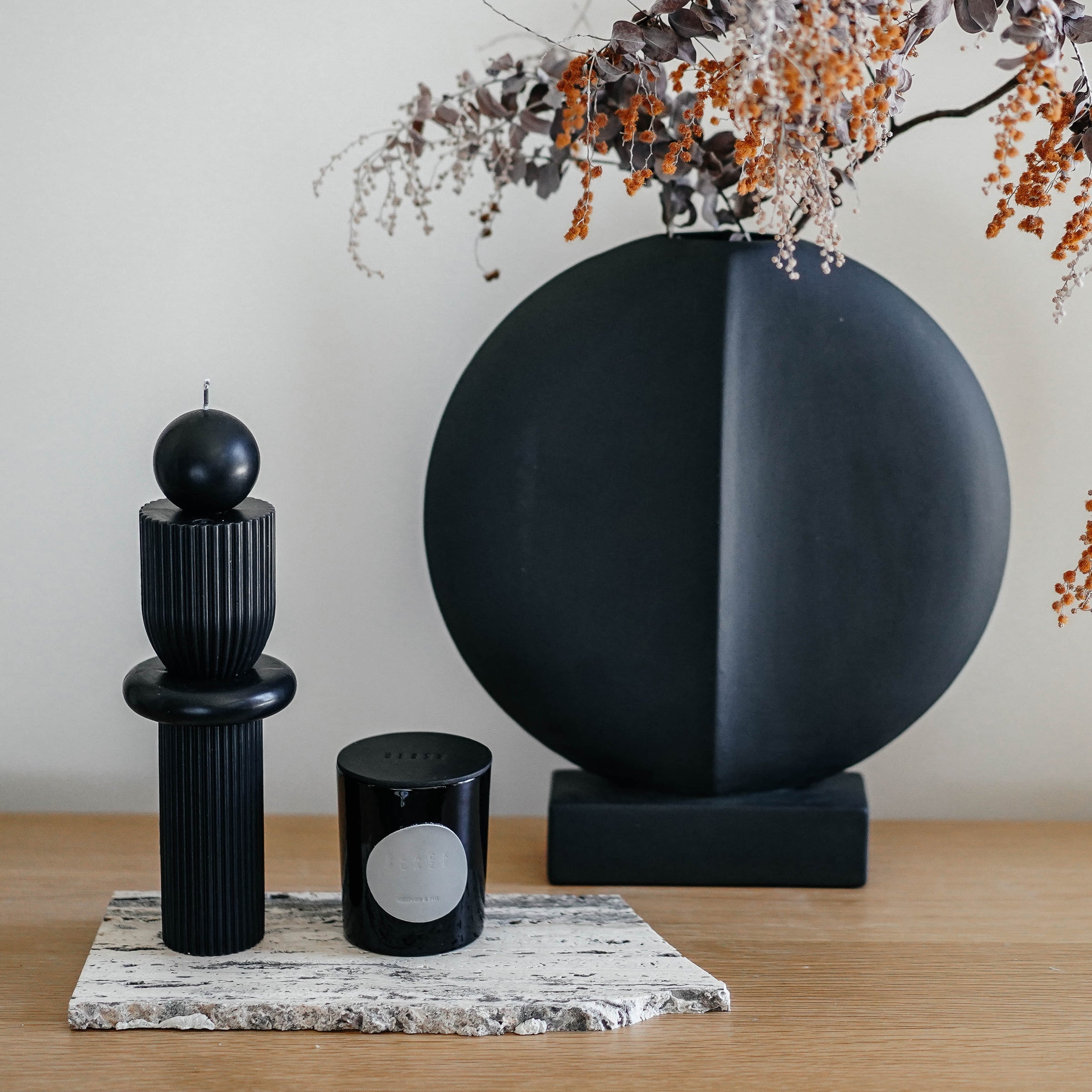 Barrenjoey Candle | Black