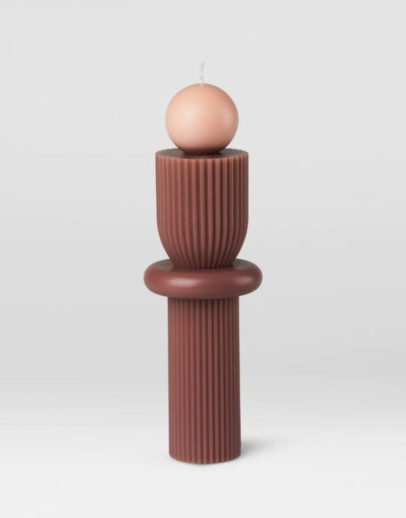 Barrenjoey Candle | Red Ochre & Nude