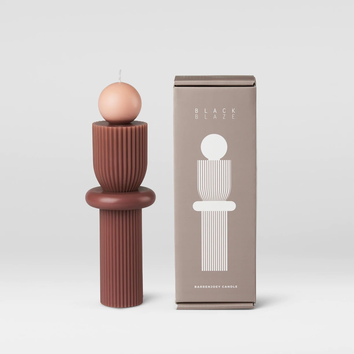 Barrenjoey Candle | Red Ochre & Nude