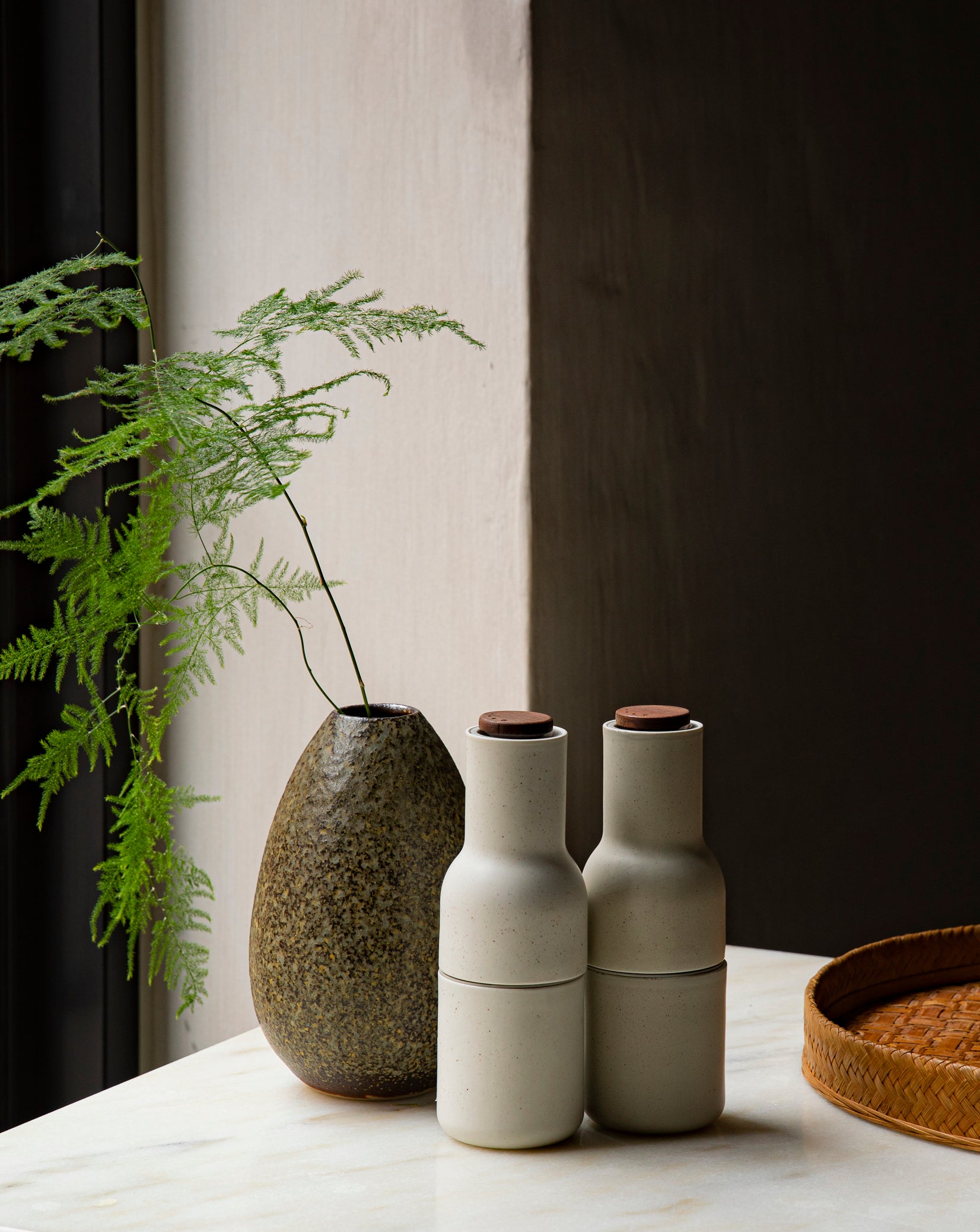 Bottle Grinder Set | Ceramic