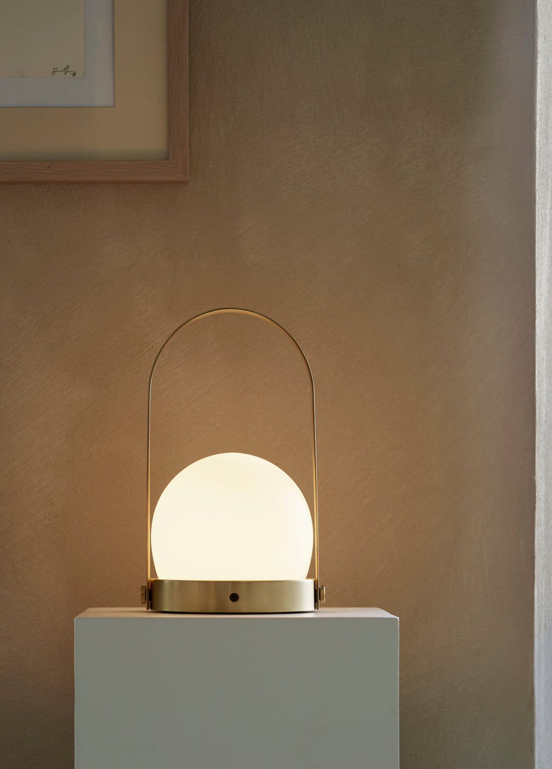 Carrie Table Lamp | Brushed Brass