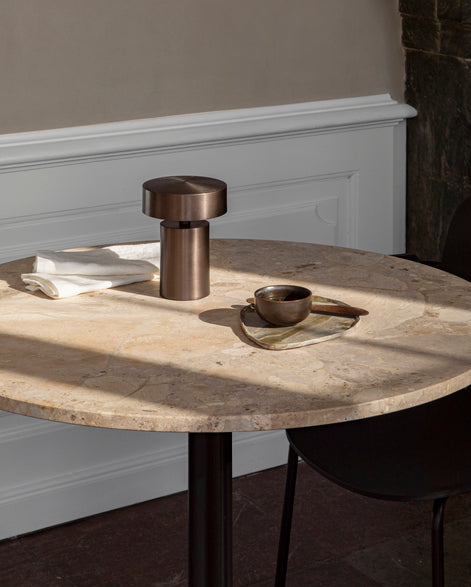 Column Portable Table Lamp | Bronze