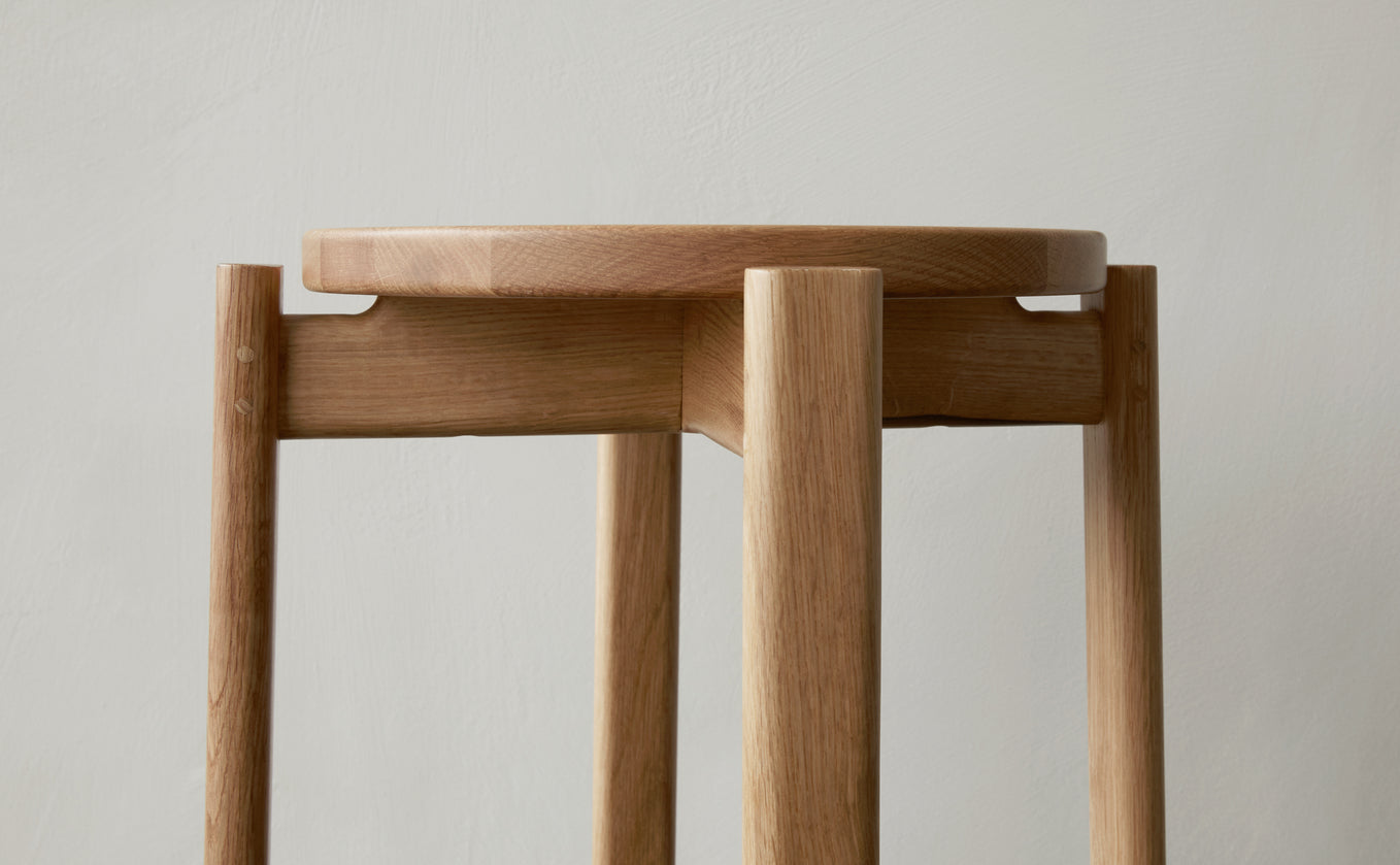 Passage Stool | Natural Oak