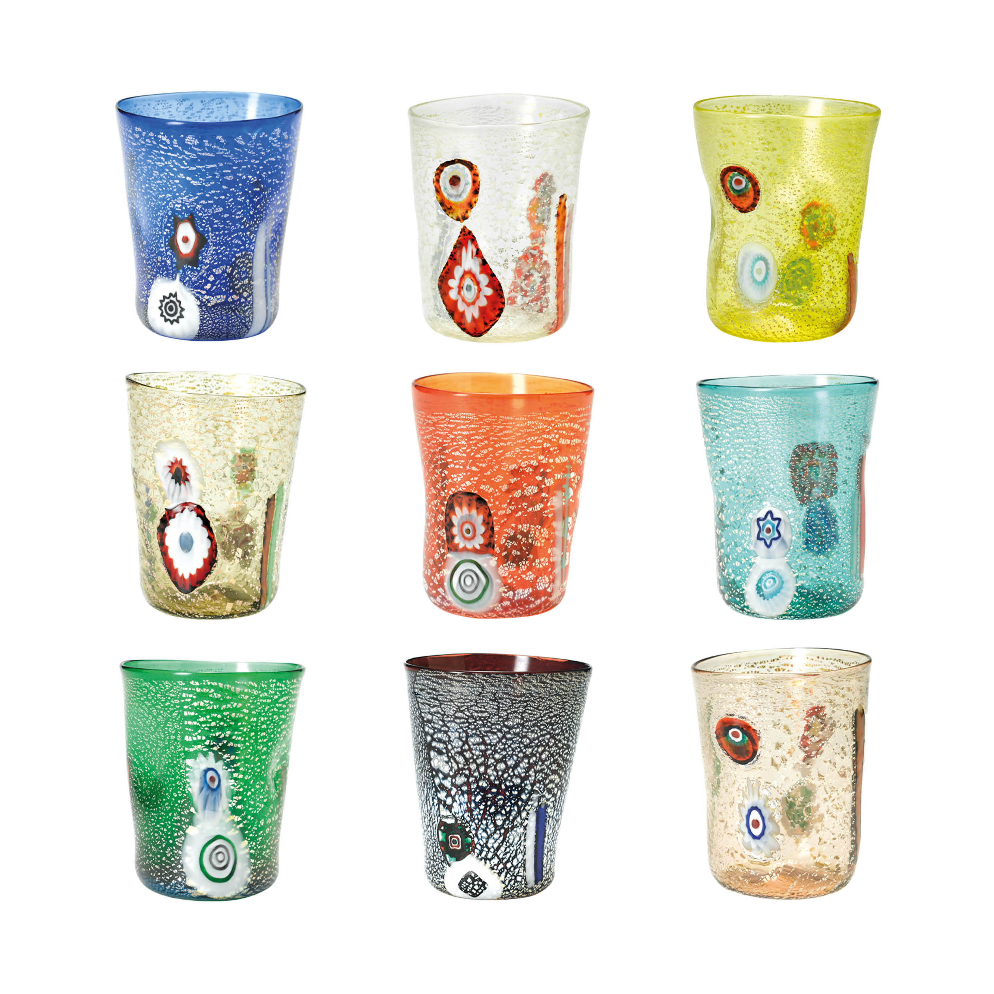 Goti Di Murano Tumbler | Orange