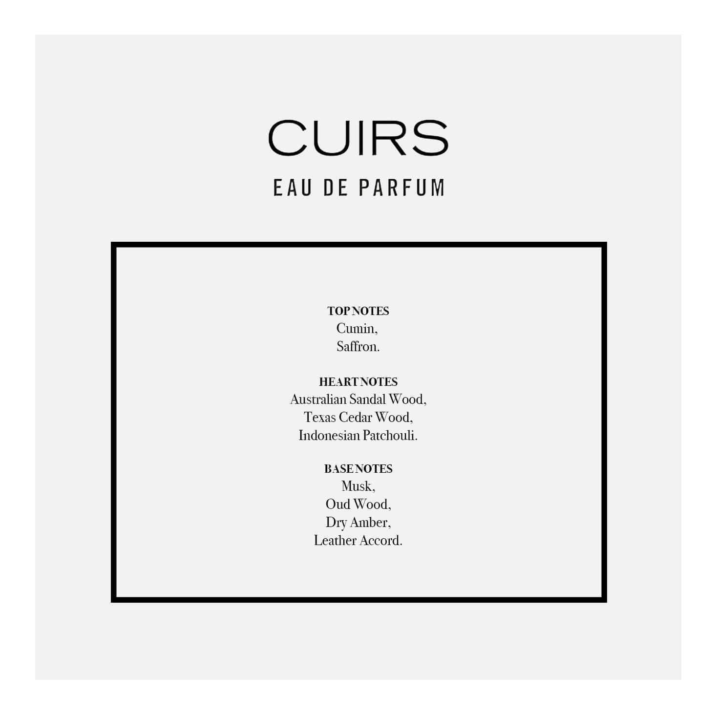 Cuirs Carner Eau De Parfum
