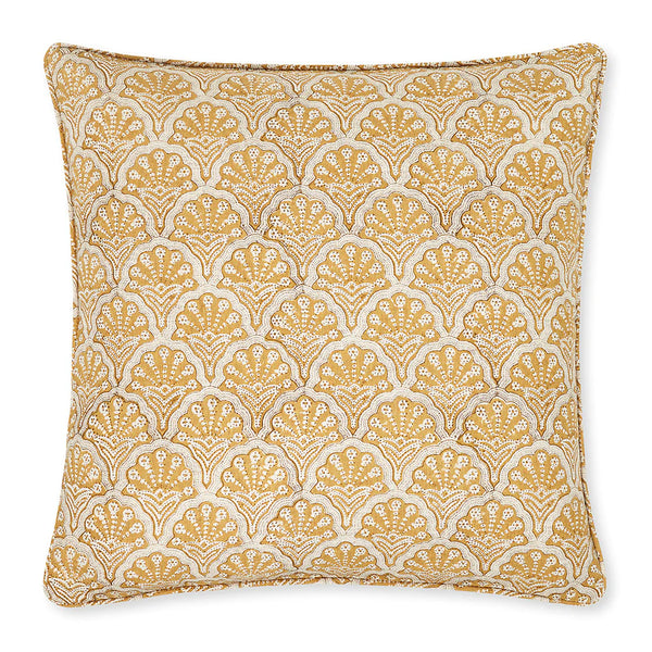 St Tropez Saffron Linen Cushion