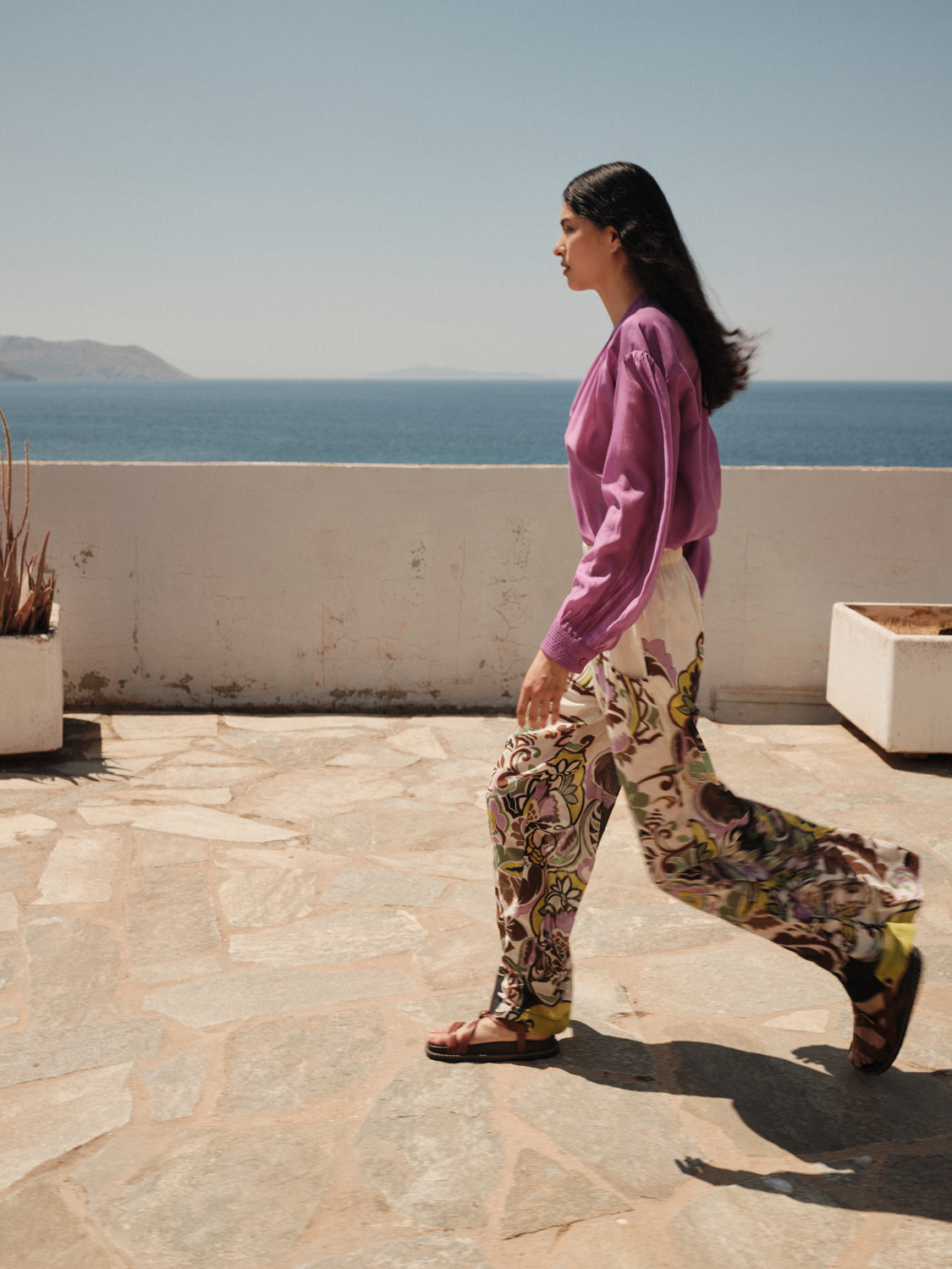 Dusk Printed Pants