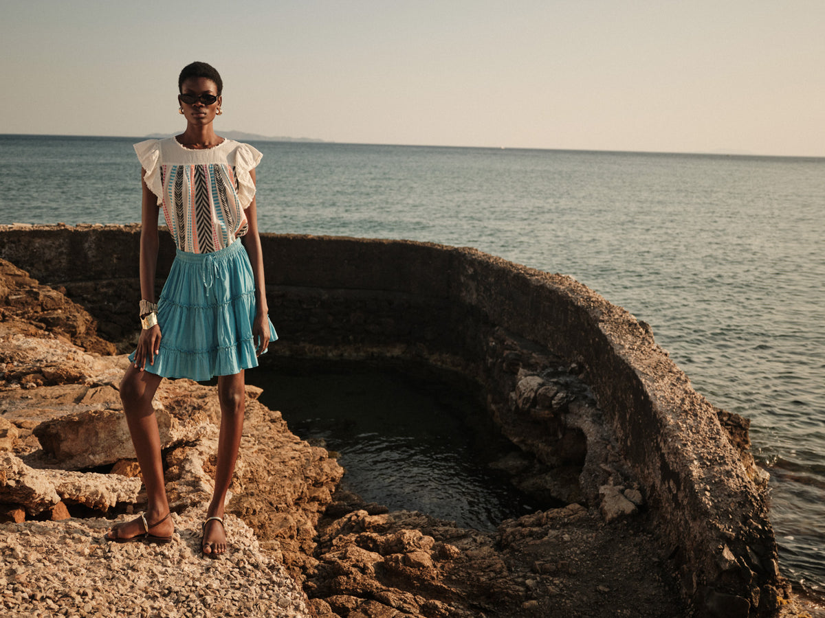 Jacquard Blouse