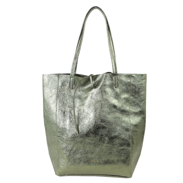 Metallic Tote