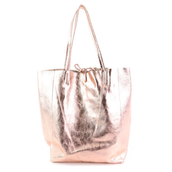 Metallic Tote