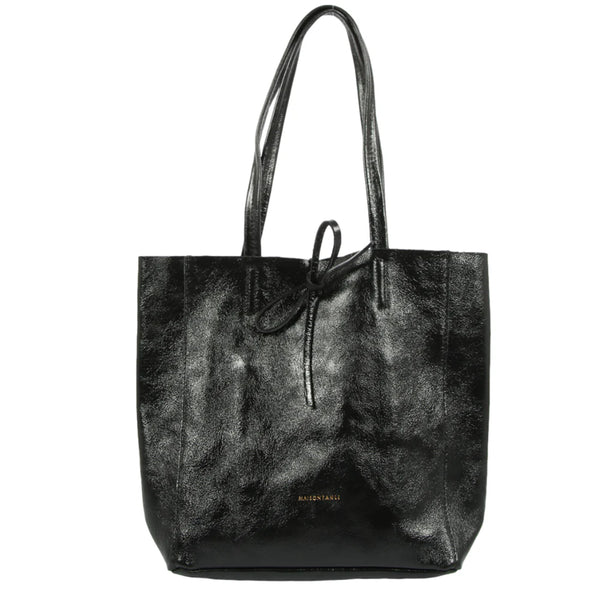 Metallic Tote | Midnight