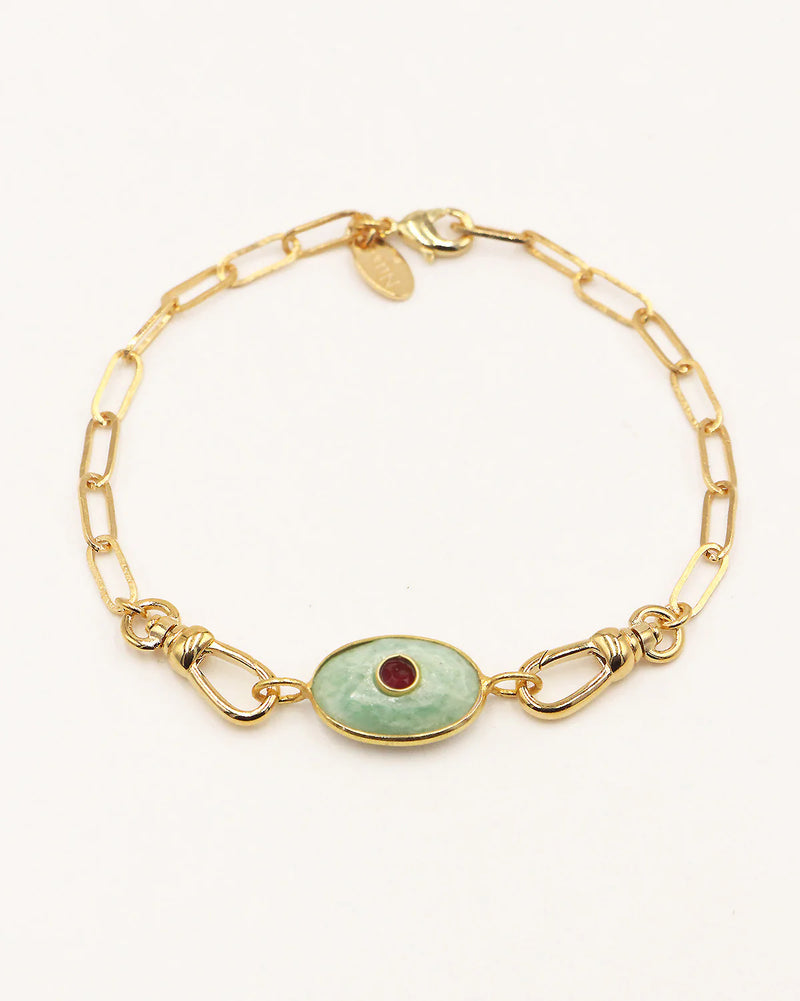 Deva Bracelet | Amazonite