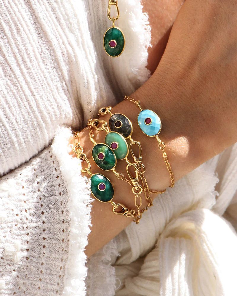 Deva Bracelet | Amazonite