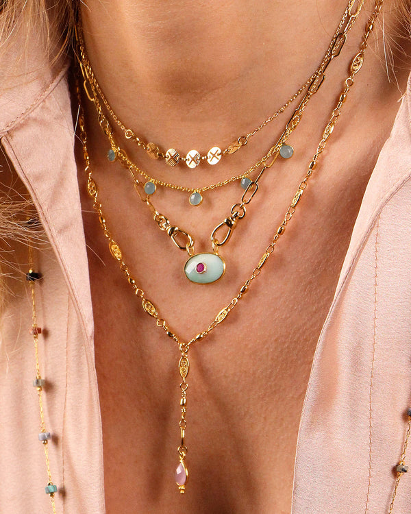 Loulou Necklace | Rose