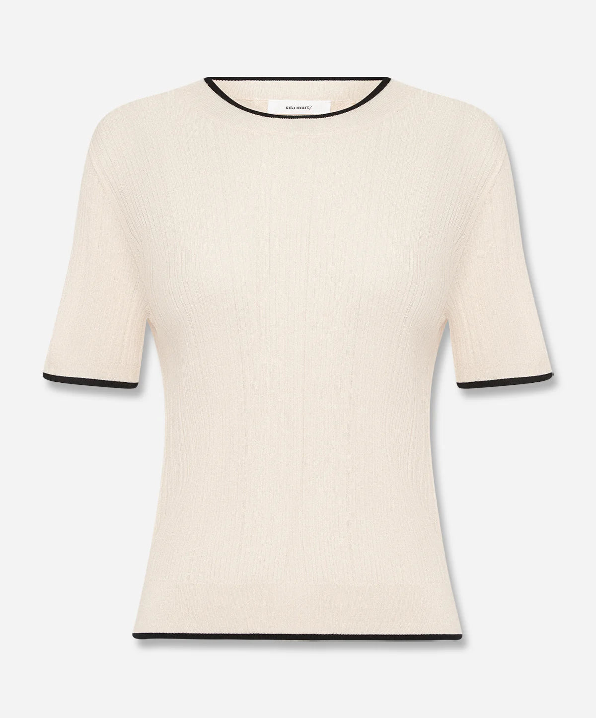 Short-sleeve Knit Tee