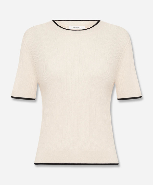 Short-sleeve Knit Tee