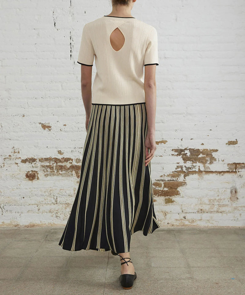 Short-sleeve Knit Tee