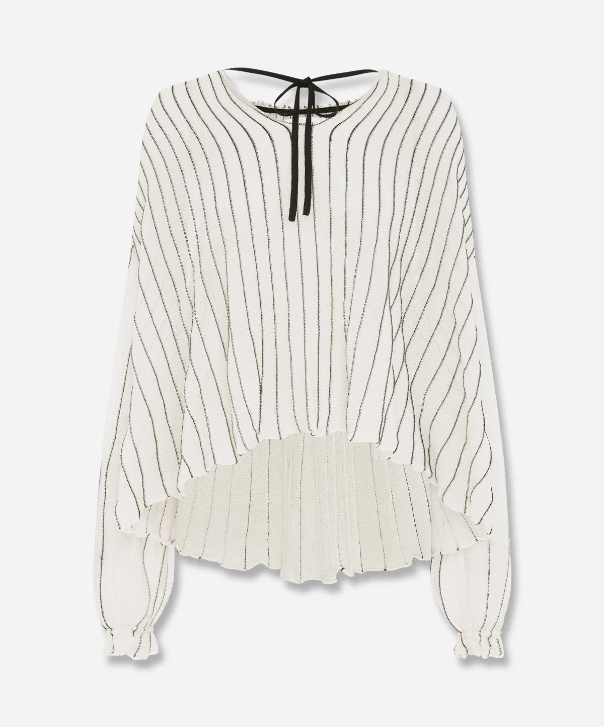 Radial Flared Blouse