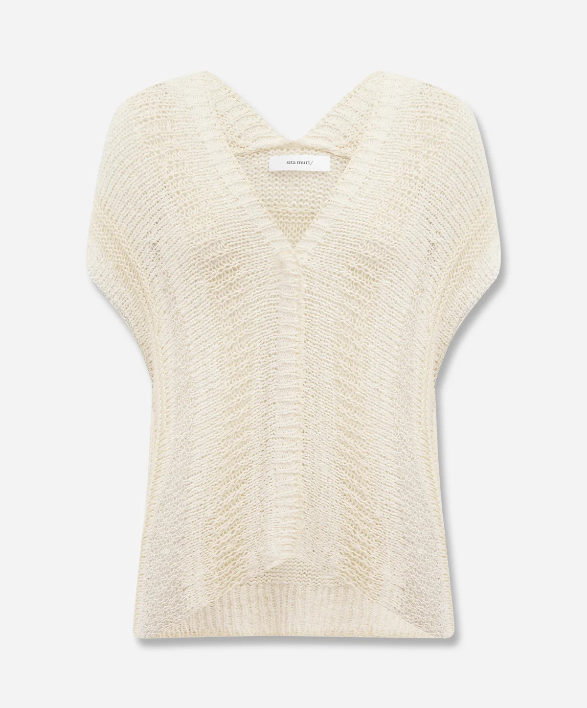 Rustic Sleeveless Sweater