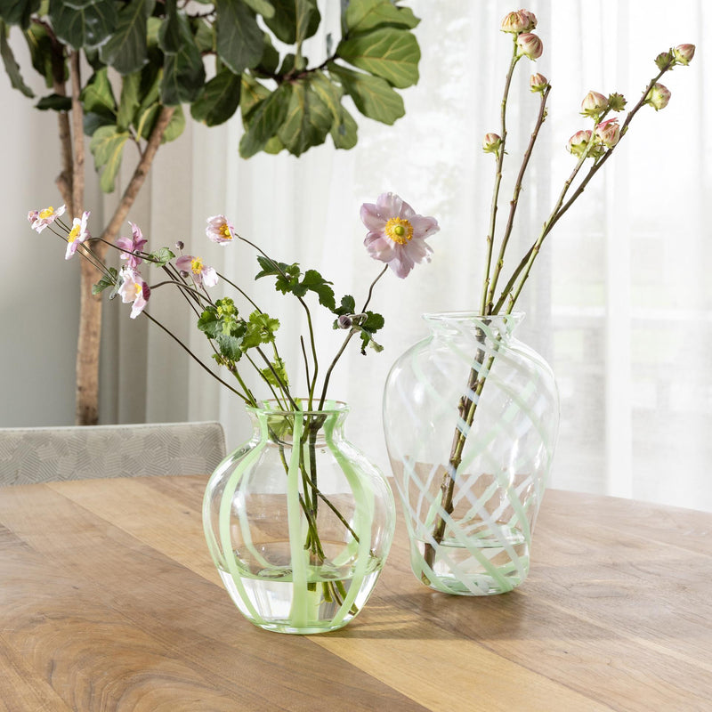 Vase Yogu Spiral | Green