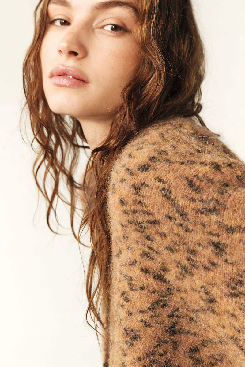 Leala Leopard Cardigan