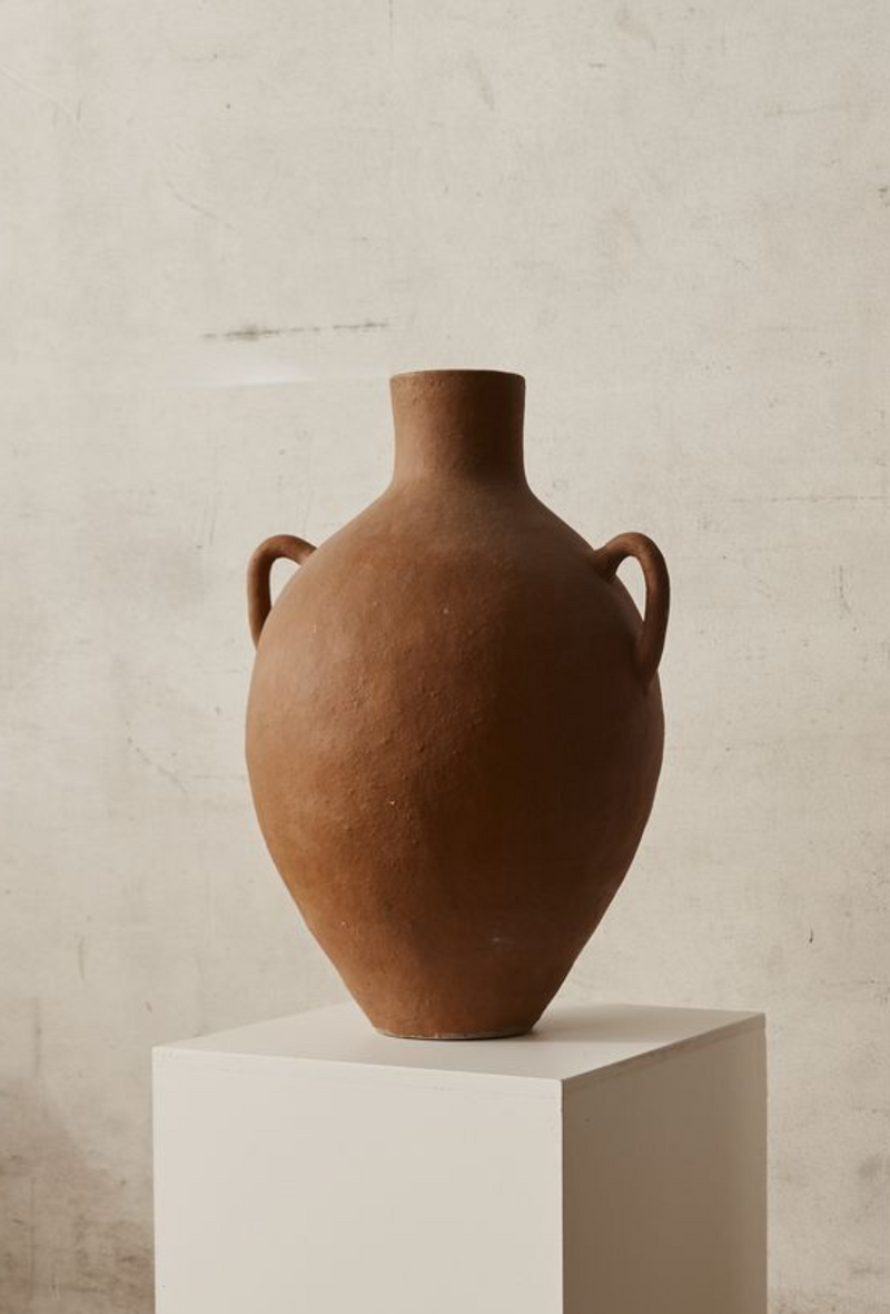 Gertrude Floor Vessel | Terracotta