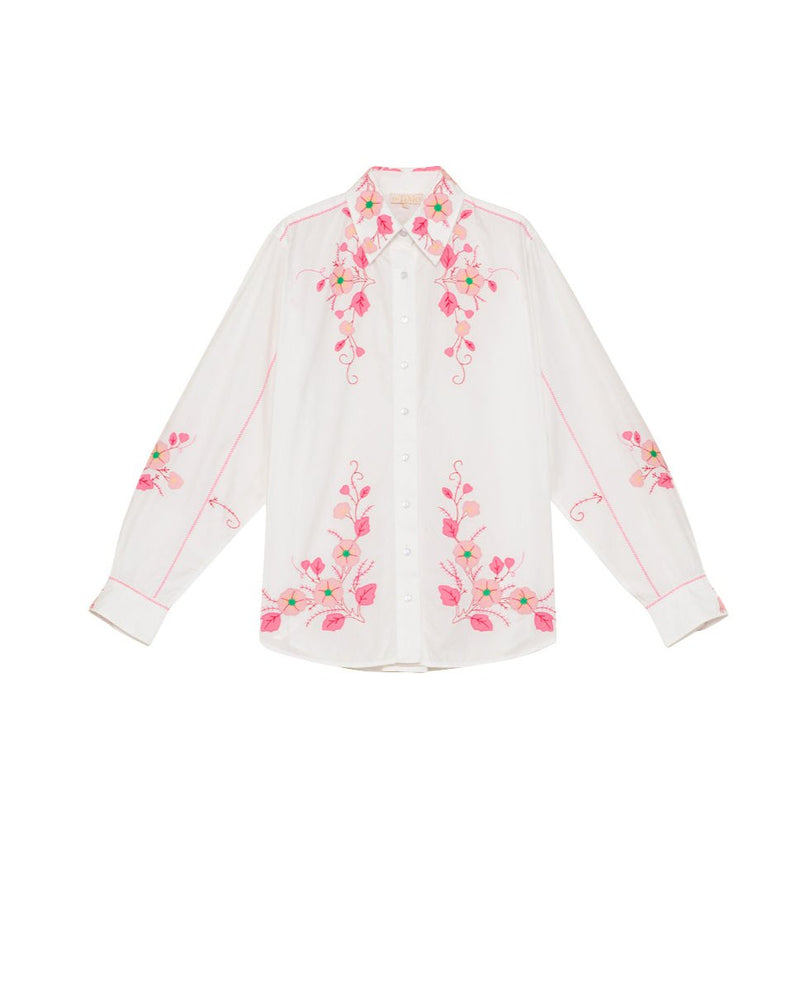 Poplin Embroidered Shirt