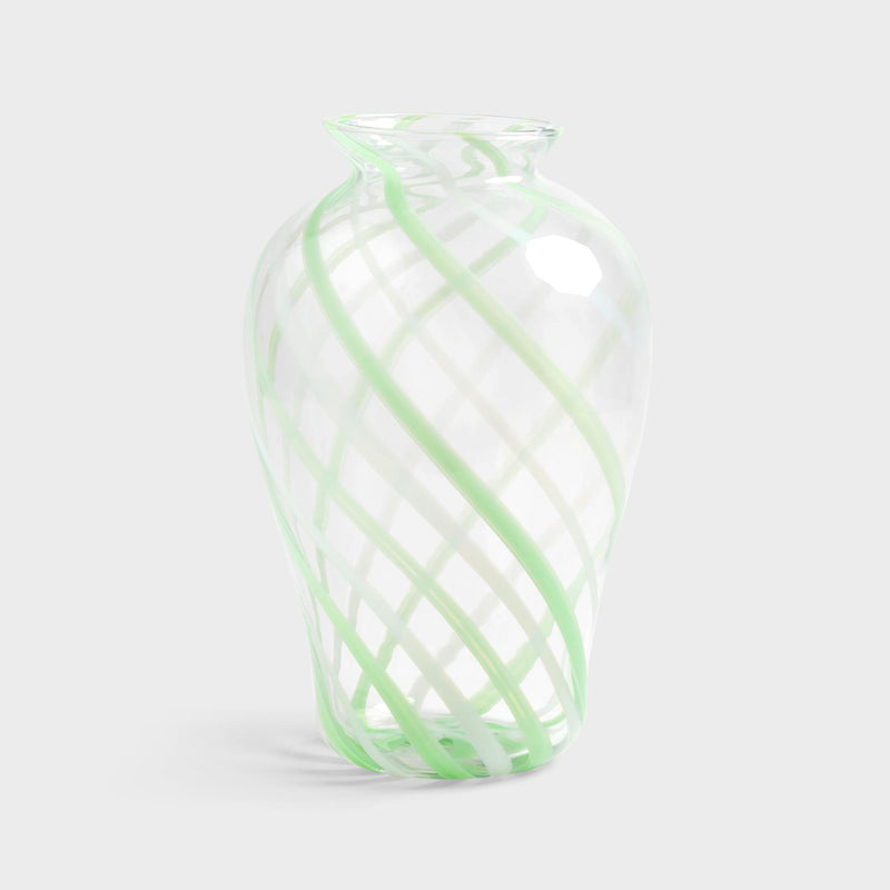 Vase Yogu Spiral | Green